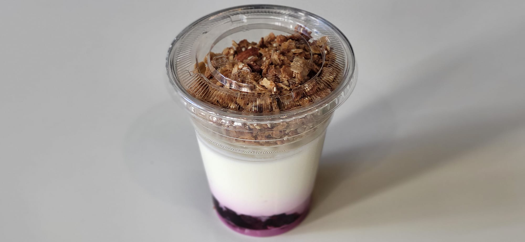 yogurt and granola from take five cafe