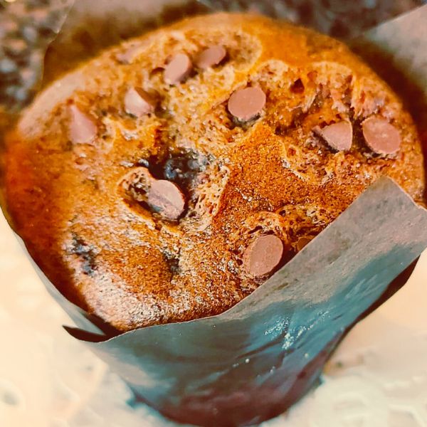 banana chocolate muffin from Take Five Cafe