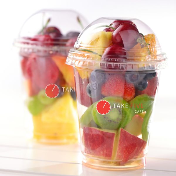 take five cafe fruit cup - seasonal fruits