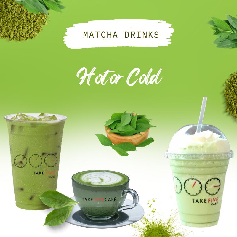 matcha latte iced and hot
