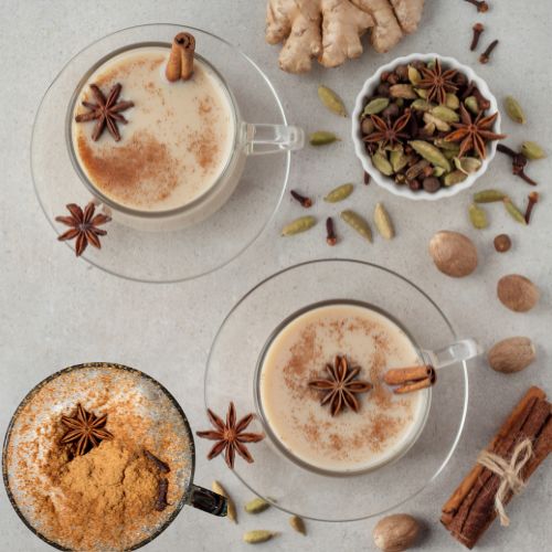 iced or hot chai latte